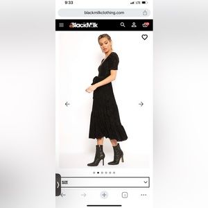 Corpse bride Spider web print maxi dress